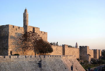 Jerusalem Stadtmaueren Zitadelle
